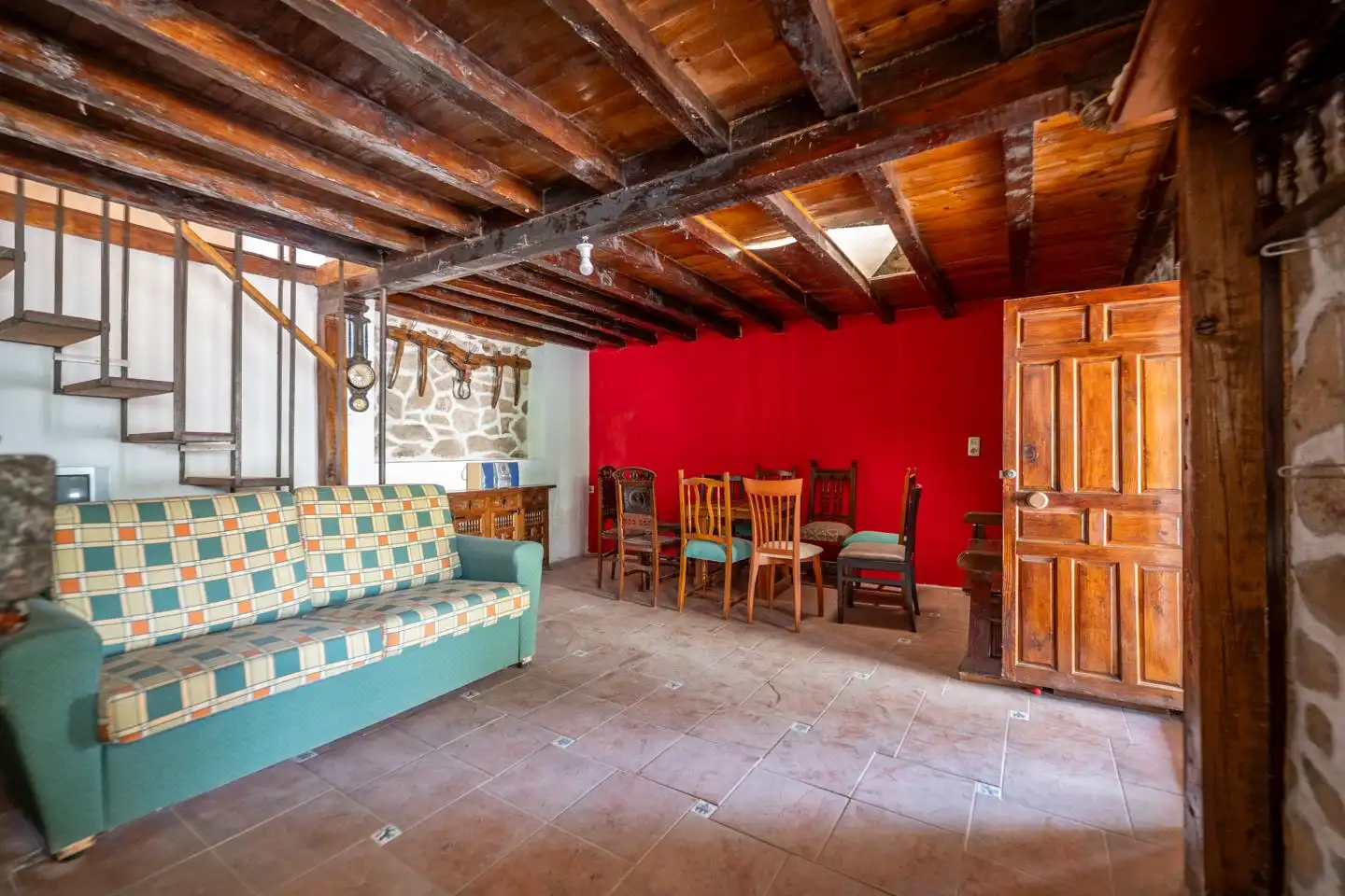 Sala d'estar de Finca rústica en venda en Ávila amb Jardí privat i Terrassa