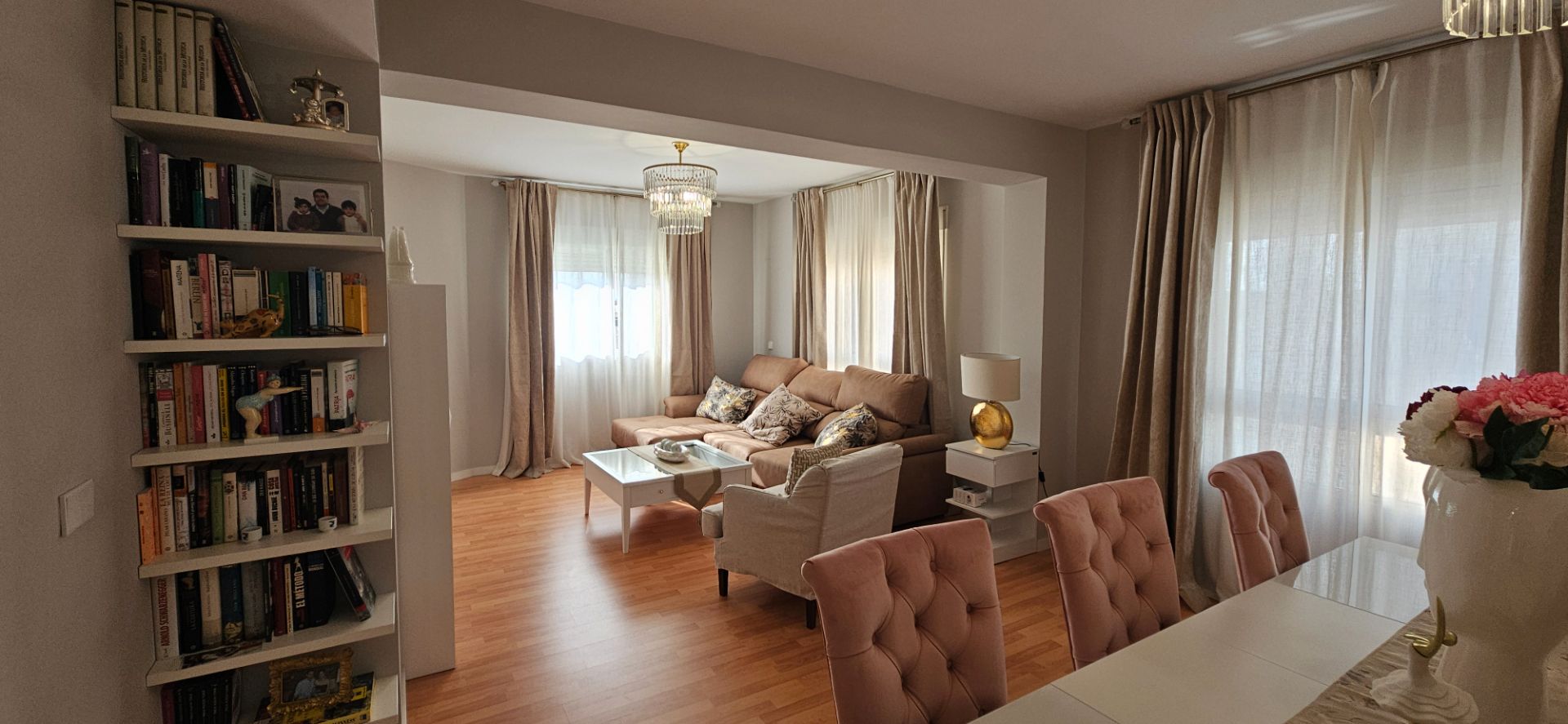 Living room of Flat for sale in Molina de Segura  with Furnished