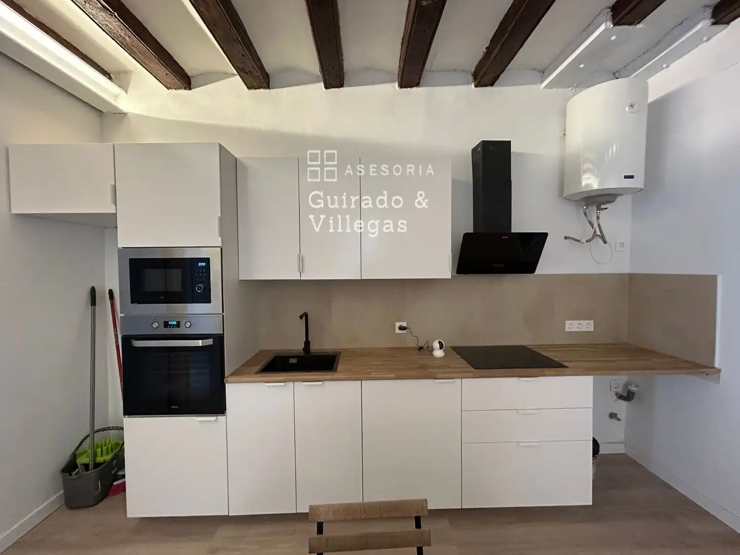 Cocina de Piso en venta en Barcelona con Aire acondicionado, Parquet y Terraza