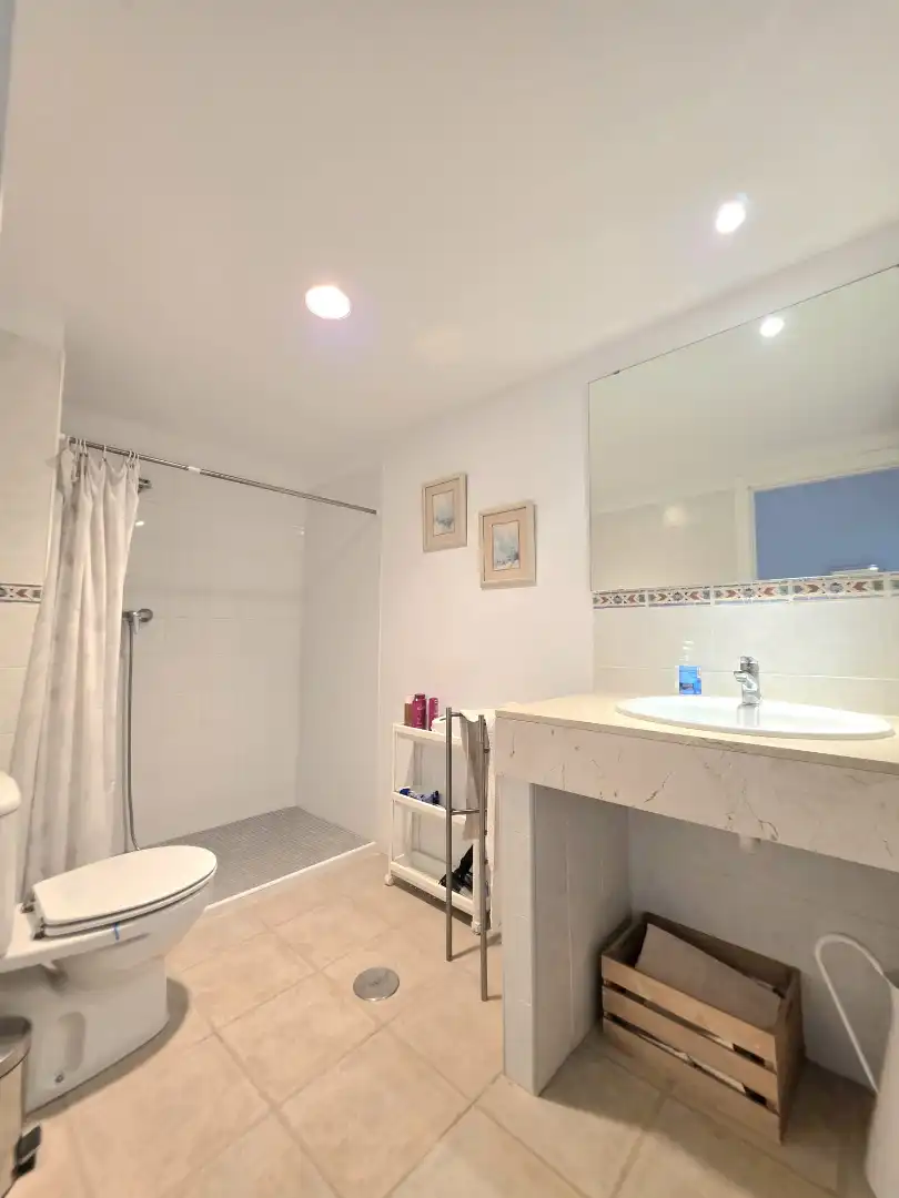 Badezimmer von Maisonette zum Verkauf in Alcúdia mit Klimaanlage, Heizung und Privatgarten