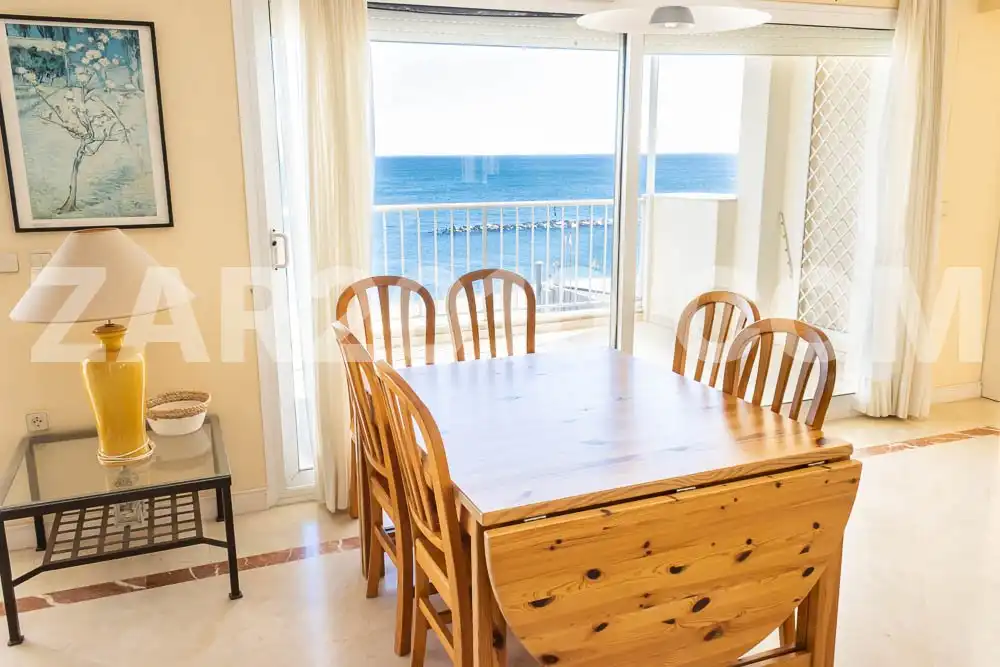 Menjador de Apartament en venda en Garrucha amb Aire condicionat i Terrassa