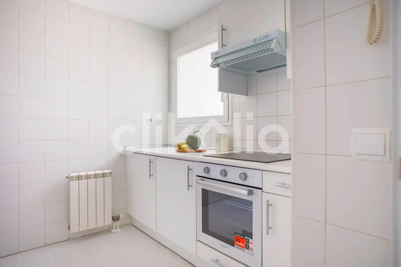 Kitchen of Flat for sale in Madrid  with Heating, Terrace and Storage room