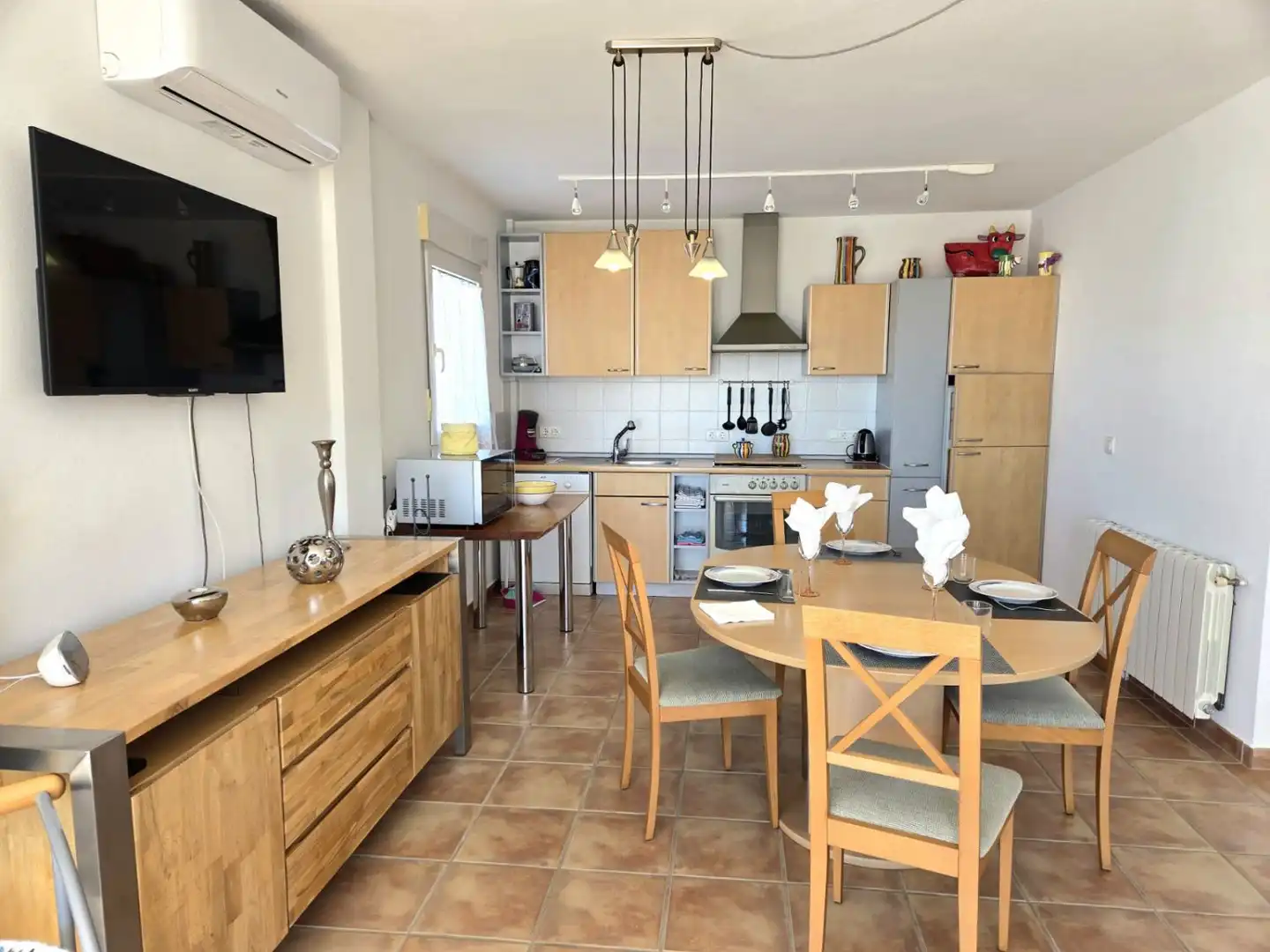 Cocina de Casa o chalet en venta en Águilas con Aire acondicionado, Terraza y Piscina
