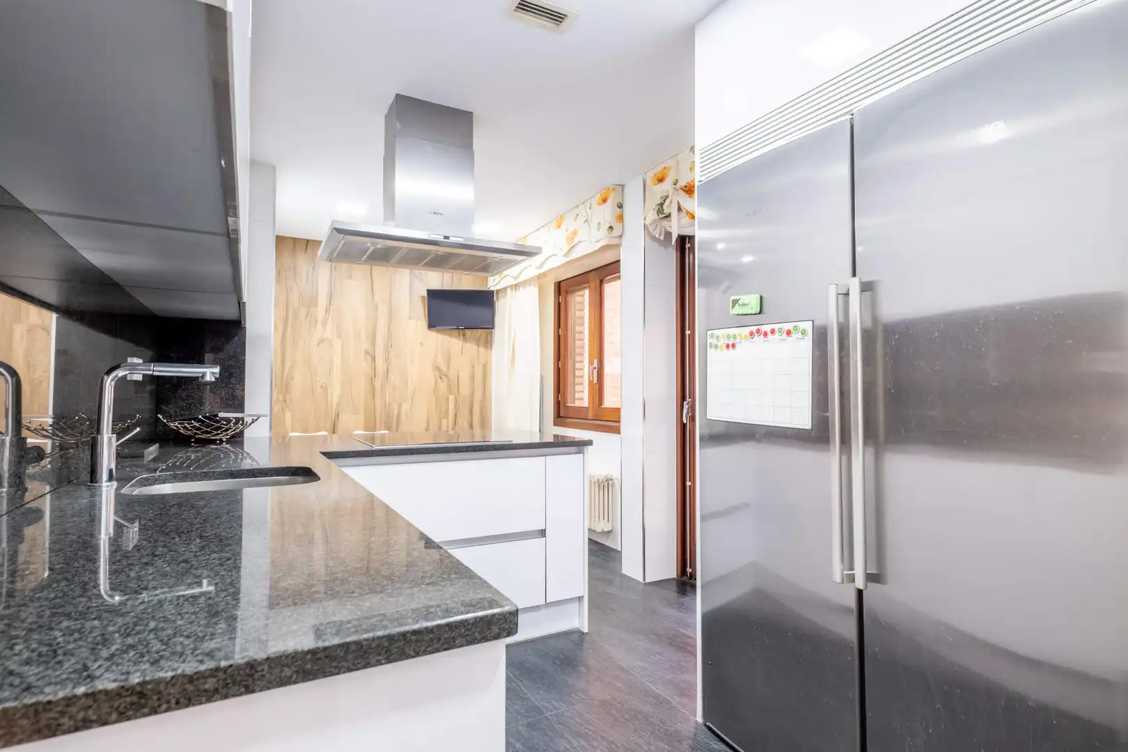 Cocina de Piso de alquiler en Zaragoza con Aire acondicionado, Calefacción y Parquet