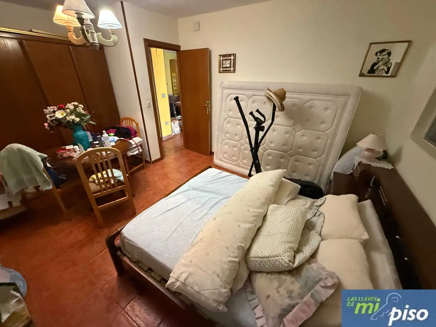 Schlafzimmer von Haus oder Chalet zum Verkauf in Cigales mit Privatgarten, Parkett und Terrasse