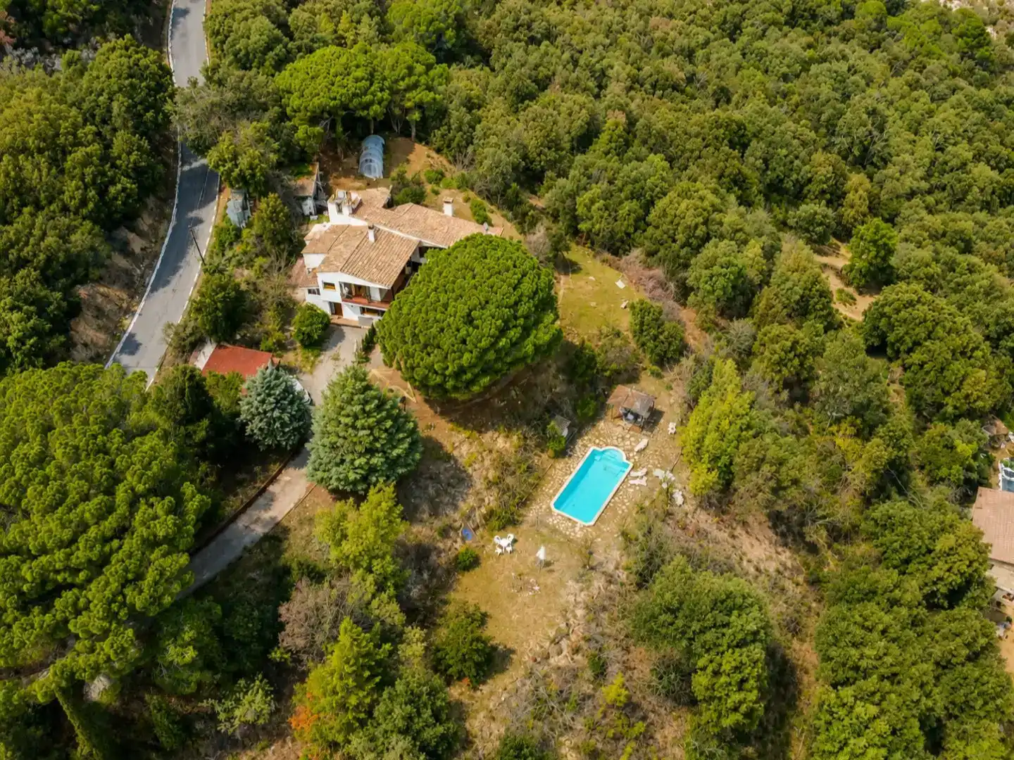 Finca rústica en venda en Sant Iscle de Vallalta amb Aire condicionat, Piscina i Balcó