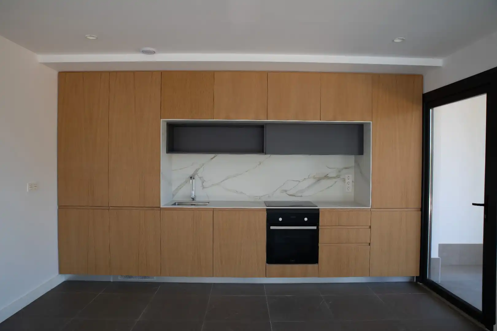 Cocina de Casa o chalet en venta en Polop con Aire acondicionado, Terraza y Piscina