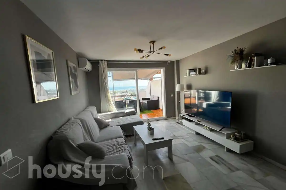 Living room of Flat for sale in Doña Julia Golf
