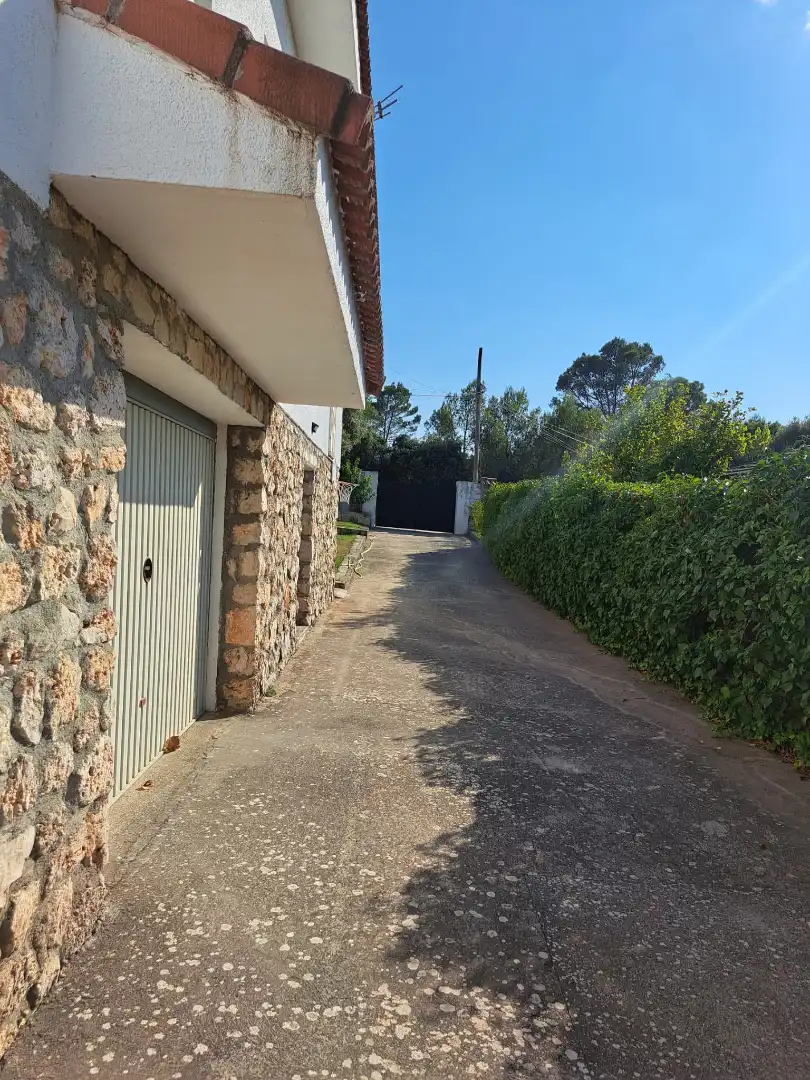 Vista exterior de Casa o xalet en venda en Albalate de Zorita amb Calefacció, Jardí privat i Terrassa