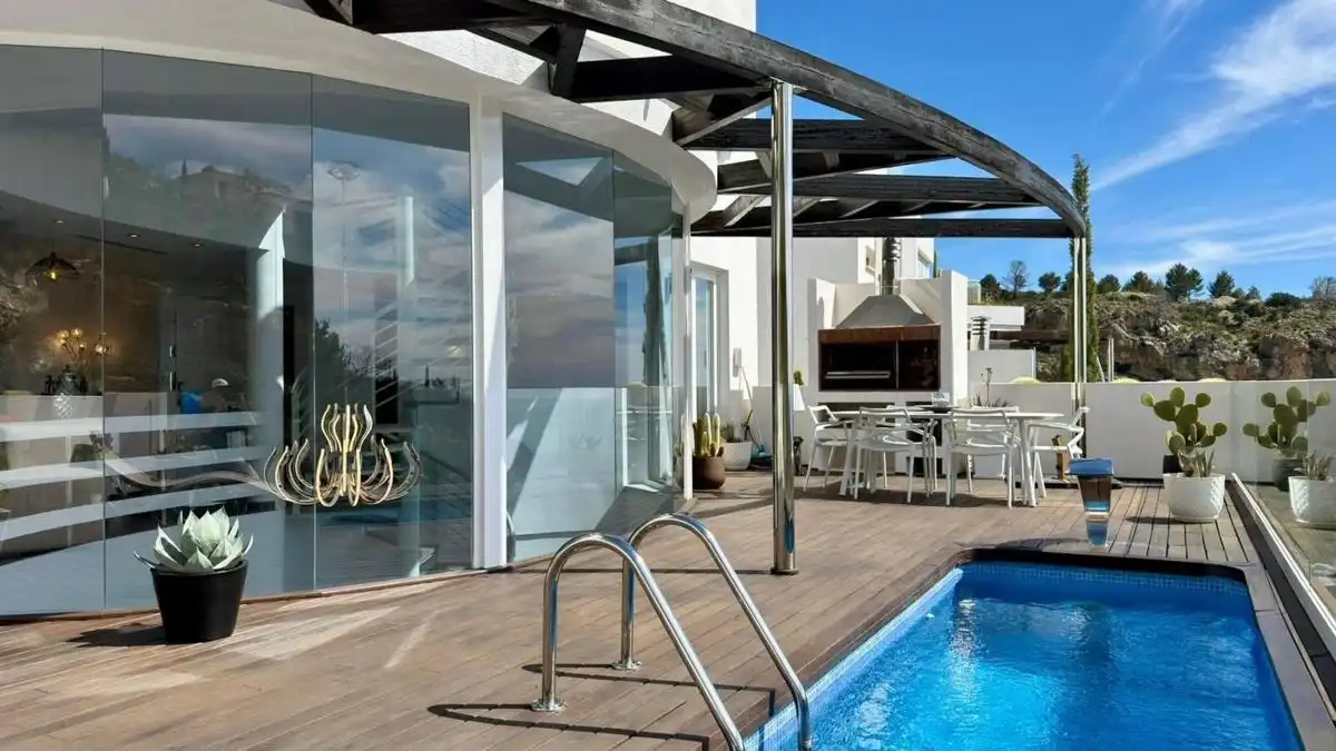 Terrassa de Dúplex en venda en Altea amb Aire condicionat i Jardí privat
