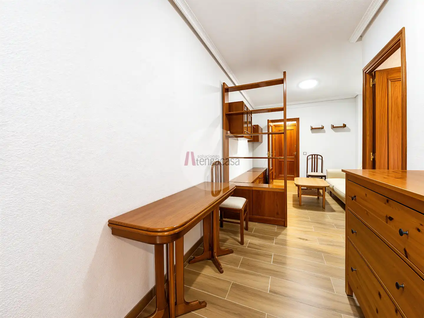 Schlafzimmer von Wohnungen zur Miete in Madrid mit Klimaanlage, Heizung und Parkett