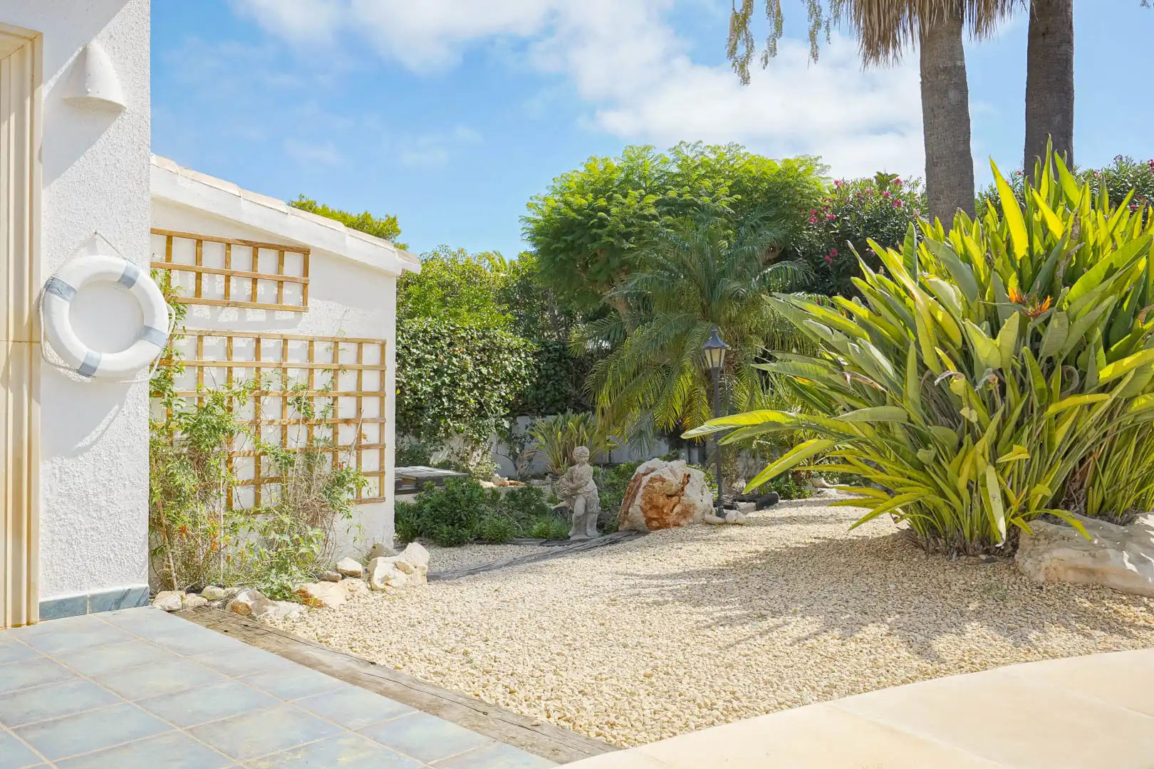 Garden of Houses for sale in Jávea / Xàbia  with Heating, Terrace and Swimming Pool