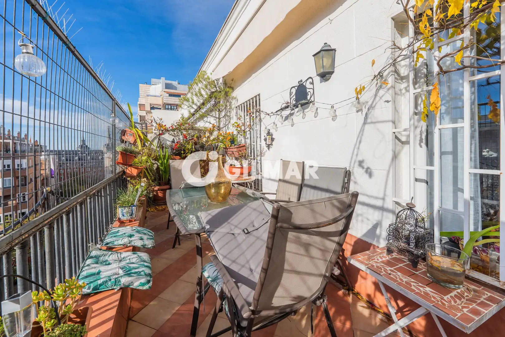 Terraza de Ático en venta en Madrid con Calefacción y Balcón