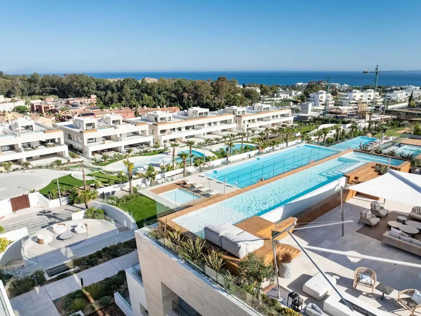 Terraza de Apartamento en venta en Marbella con Aire acondicionado, Terraza y Trastero