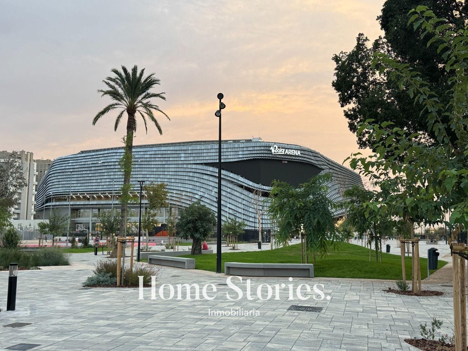 Vista exterior de Pis en venda en  Valencia Capital amb Aire condicionat, Calefacció i Jardí privat