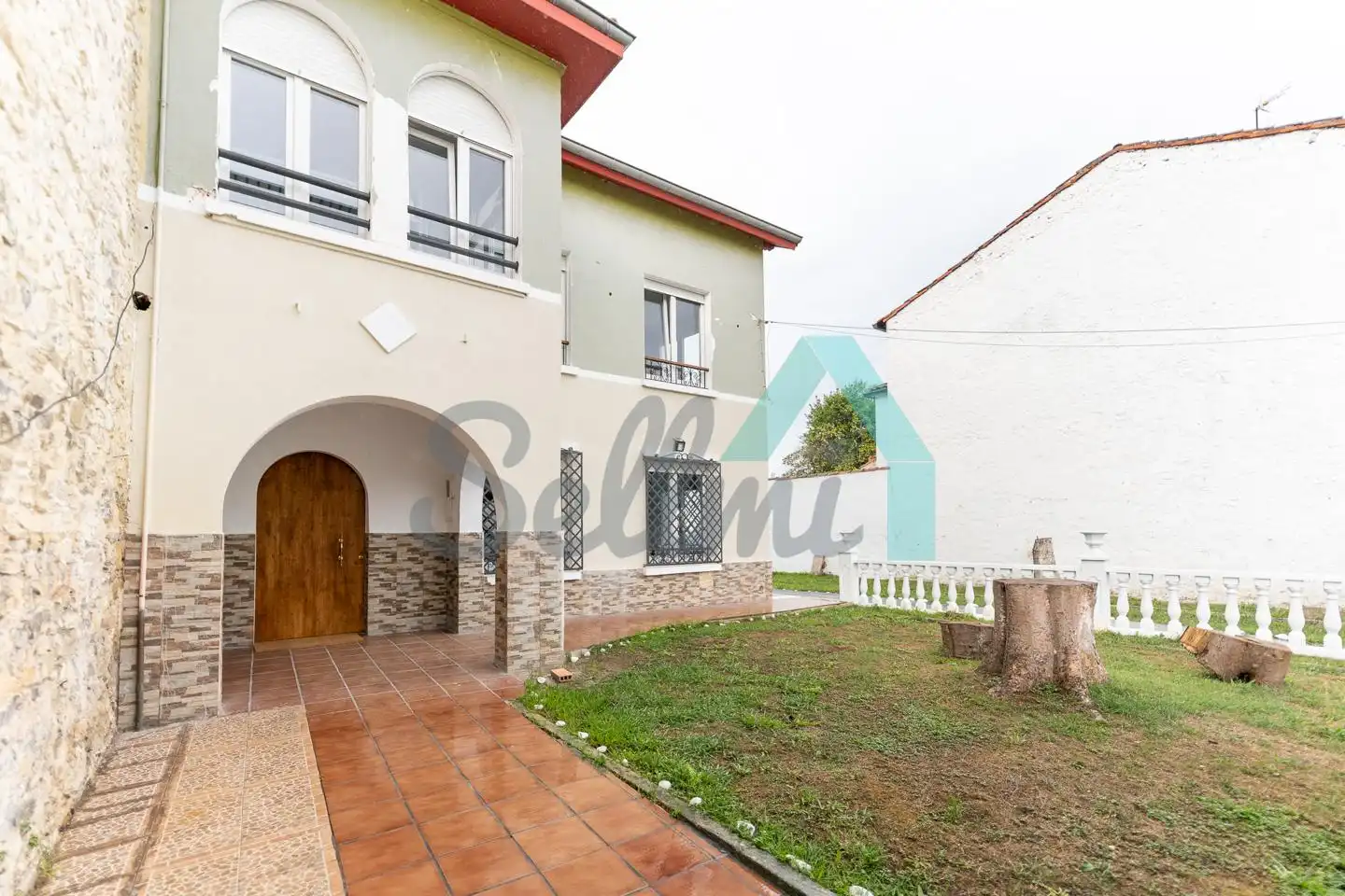Exterior view of Houses for rent in Gijón   with Heating, Private garden and Terrace