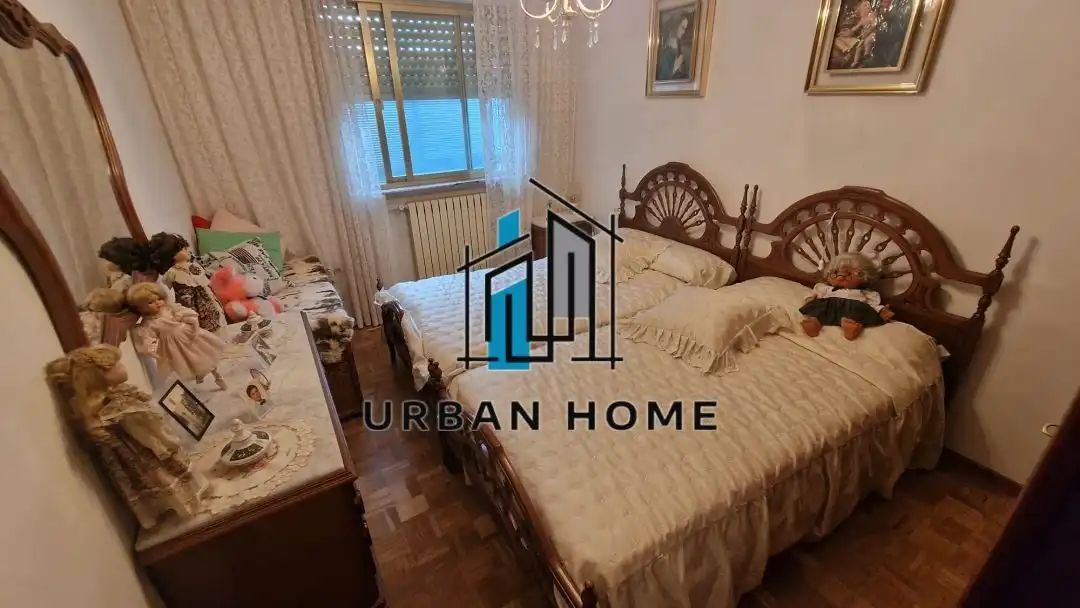 Bedroom of Flat for sale in Villarejo de Órbigo  with Heating, Terrace and Storage room
