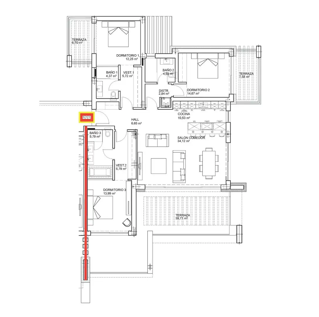 Appartement compact à vendre à La Mairena, imagen 29
