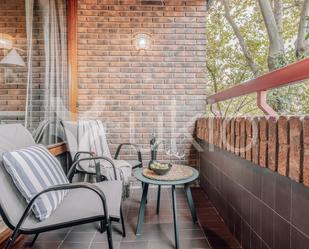 Balcony of Apartment to rent in  Madrid Capital  with Air Conditioner, Heating and Terrace