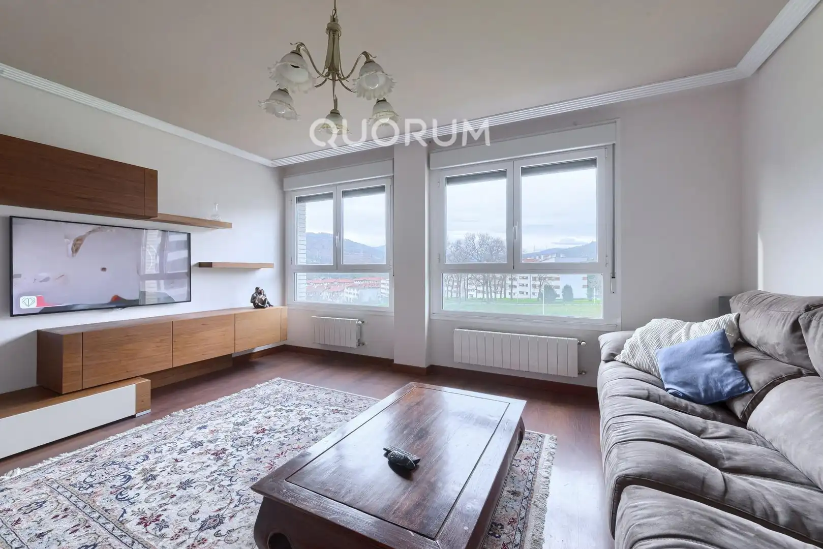 Sala de estar de Piso en venta en Arrigorriaga con Calefacción, Terraza y Trastero