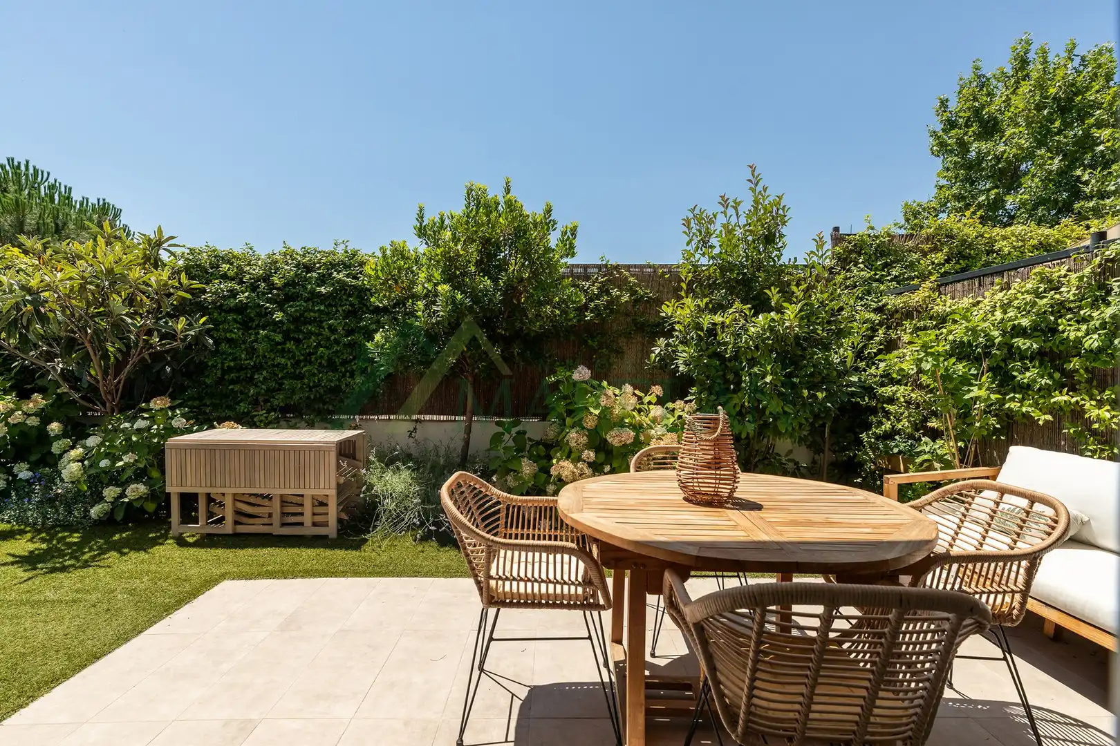 Terrace of Flat for rent in Las Rozas de Madrid  with Air Conditioner, Heating and Private garden