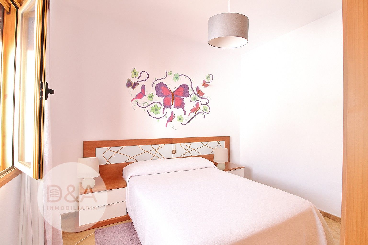 Bedroom of Single-family semi-detached for sale in Alfarnate  with Air Conditioner, Heating and Terrace