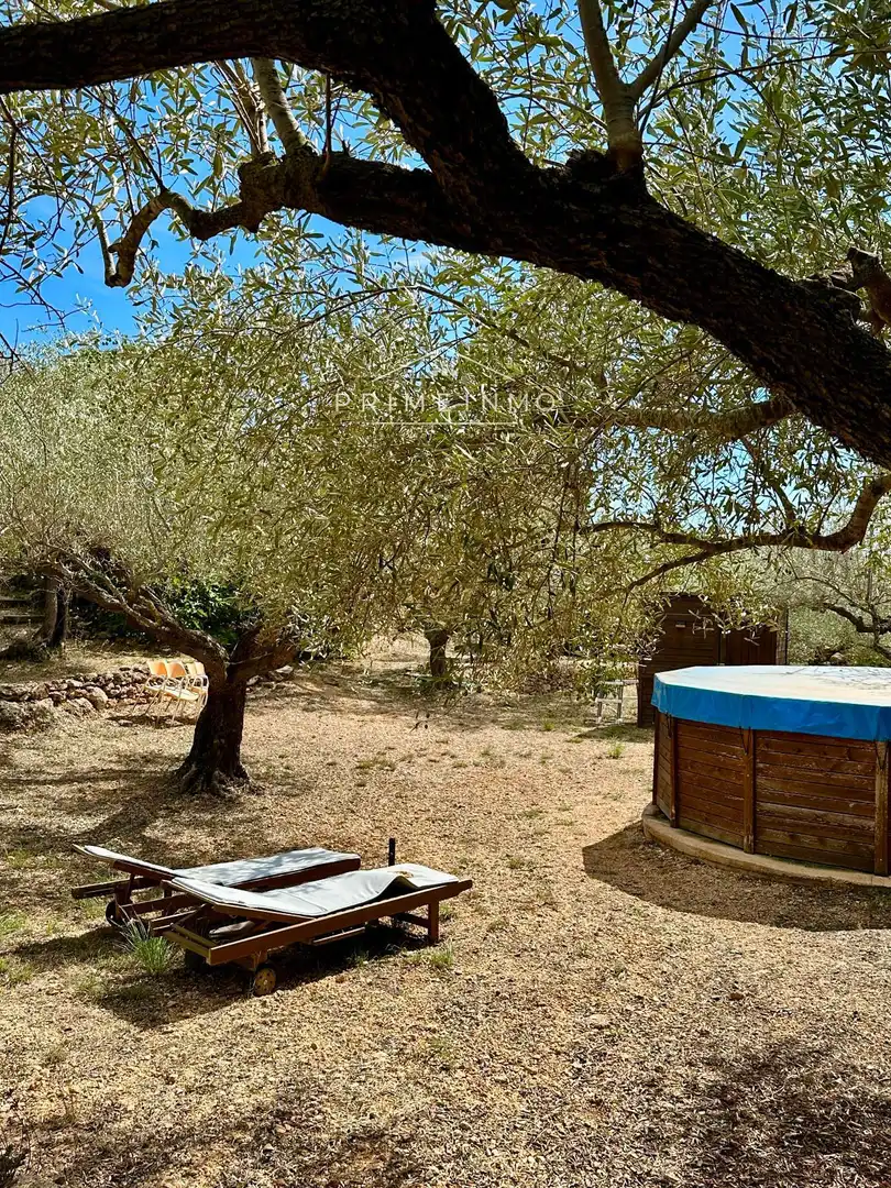 Jardín de Finca rústica en venta en Camarles con Calefacción, Terraza y Trastero