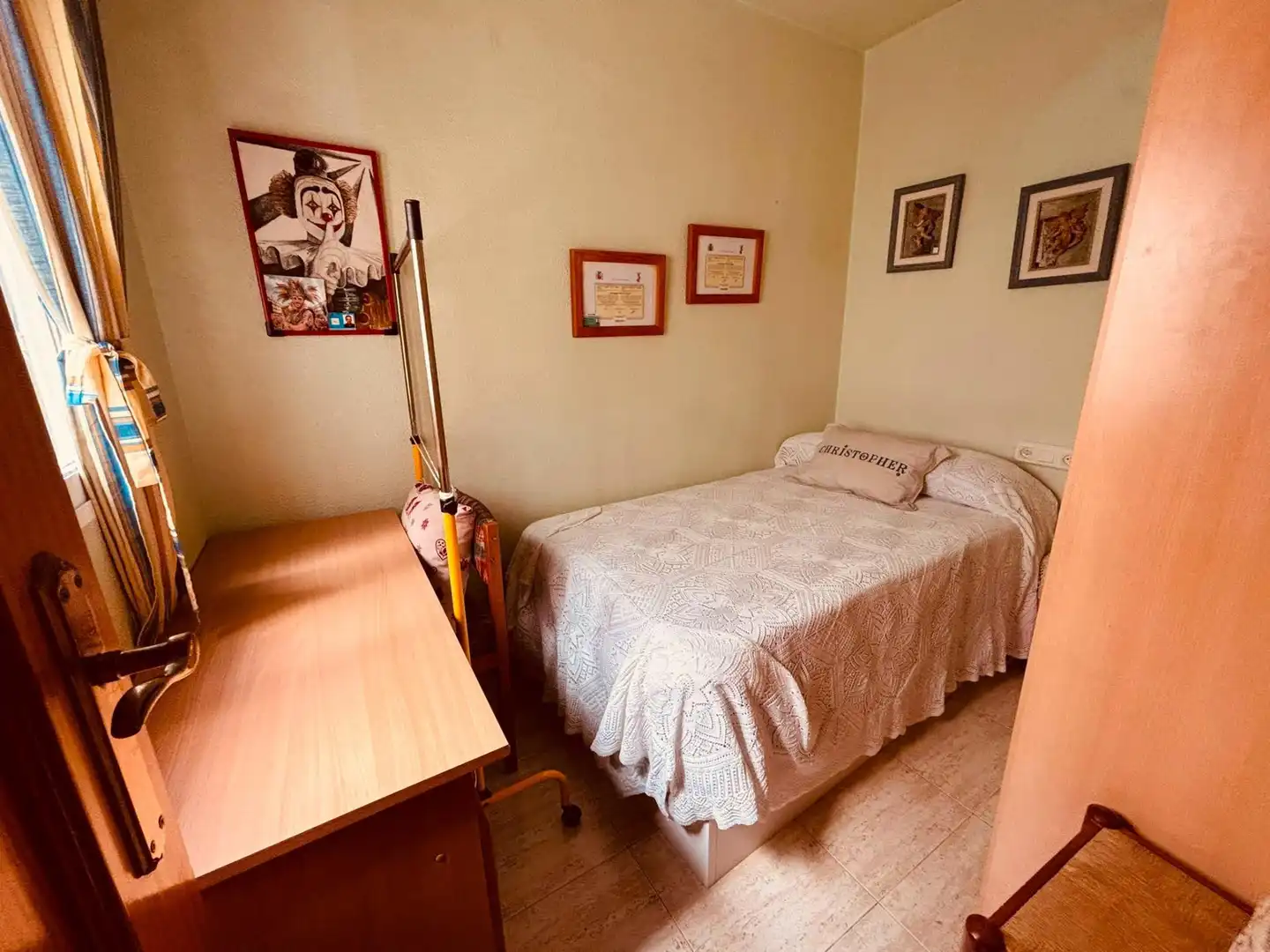 Bedroom of Flat for sale in Alicante / Alacant  with Air Conditioner and Furnished