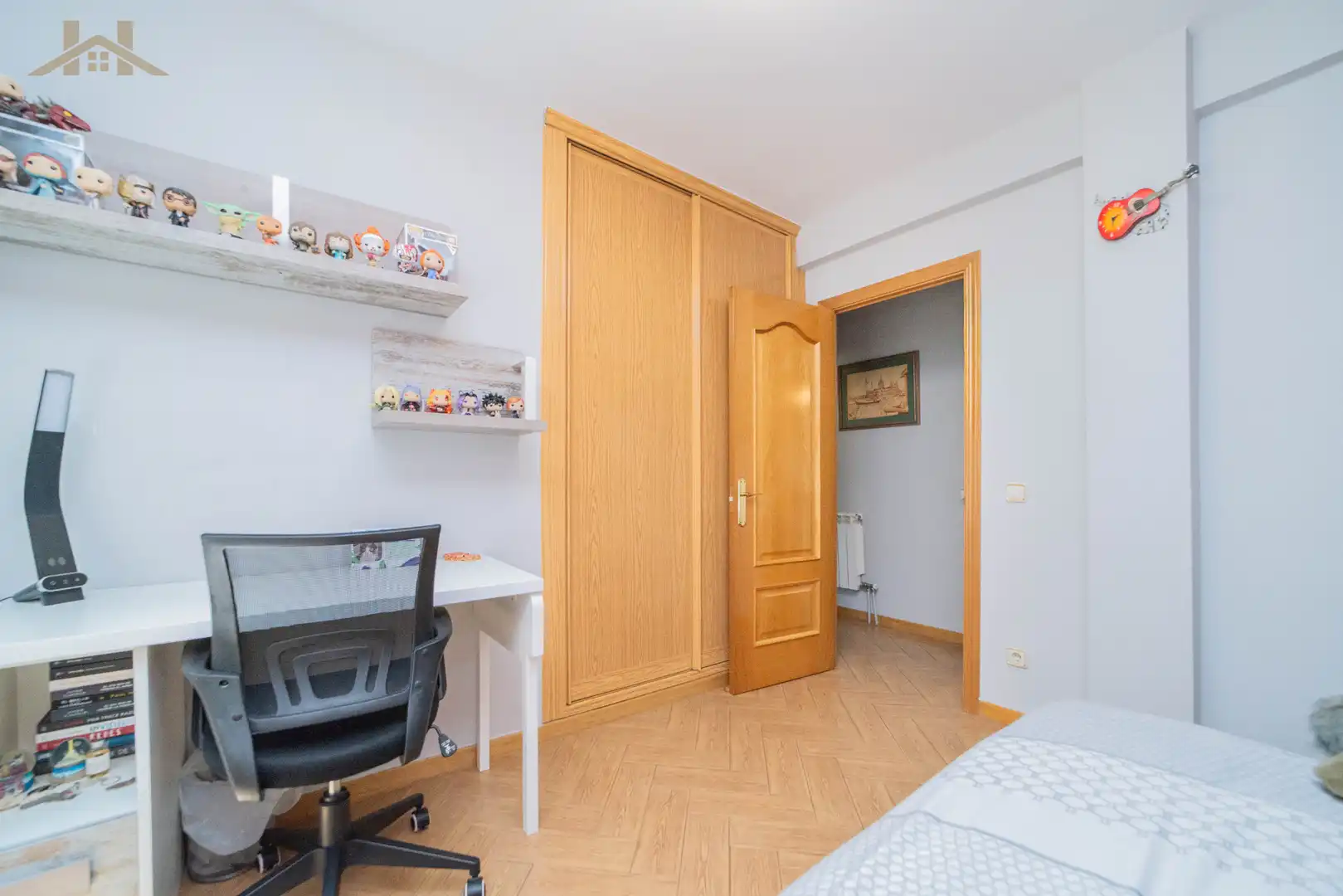 Bedroom of Flat for sale in Collado Villalba  with Heating, Terrace and Community pool