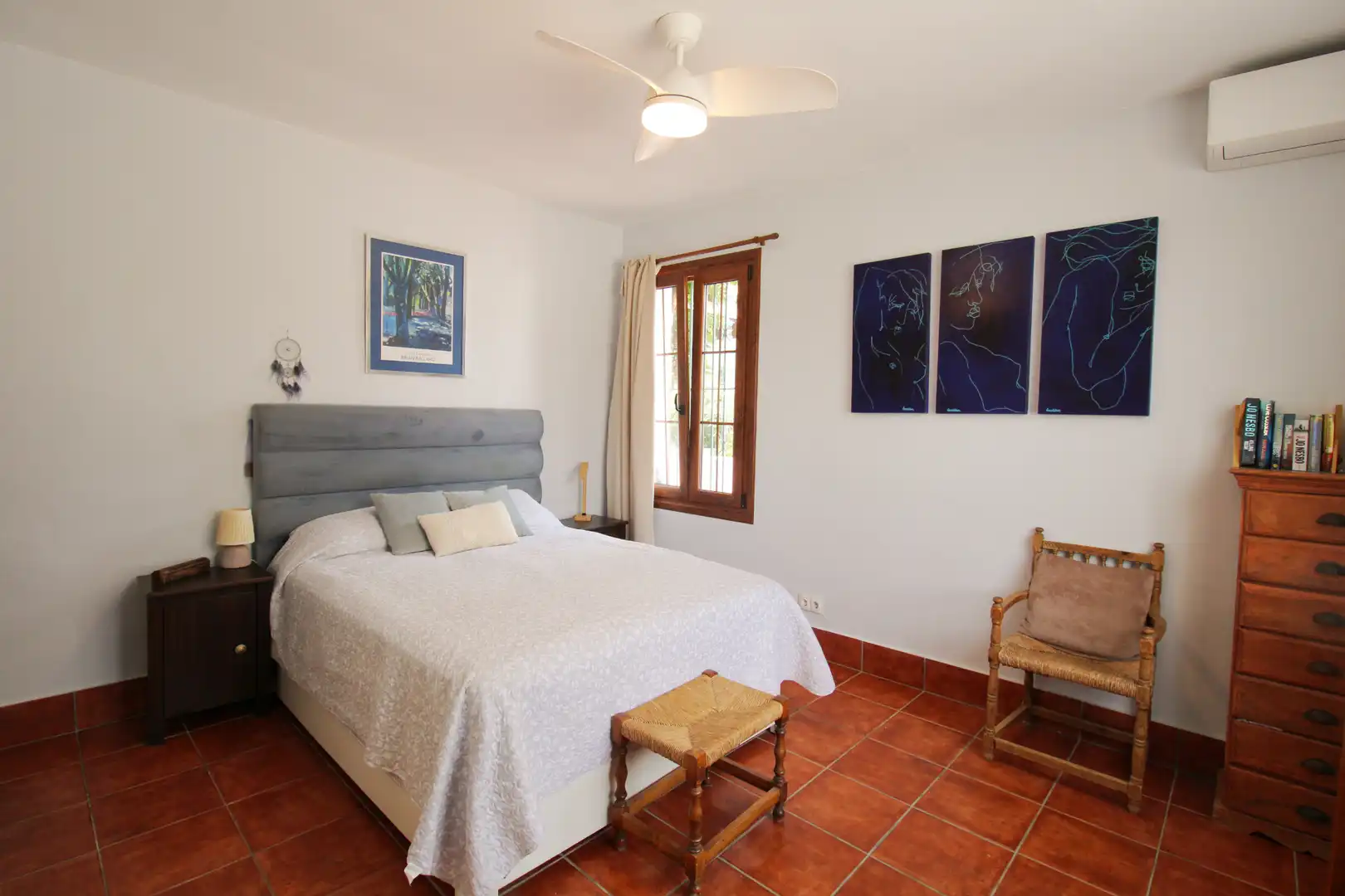 Habitación de Finca rústica en venta en Mijas con Aire acondicionado, Calefacción y Jardín privado