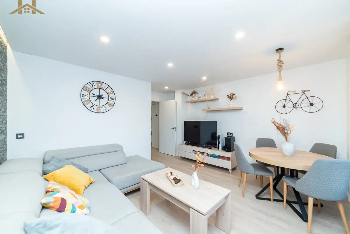 Sala de estar de Piso en venta en Móstoles con Aire acondicionado, Calefacción y Terraza