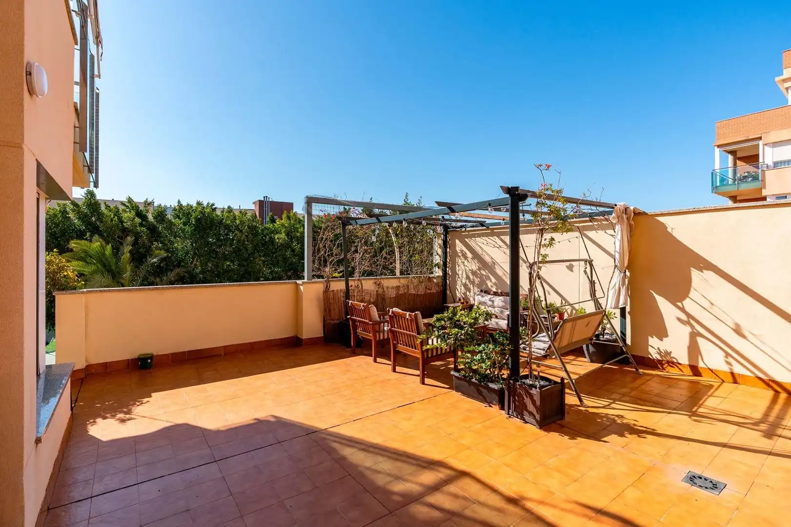Terrace of Flat for sale in El Ejido  with Air Conditioner, Heating and Terrace