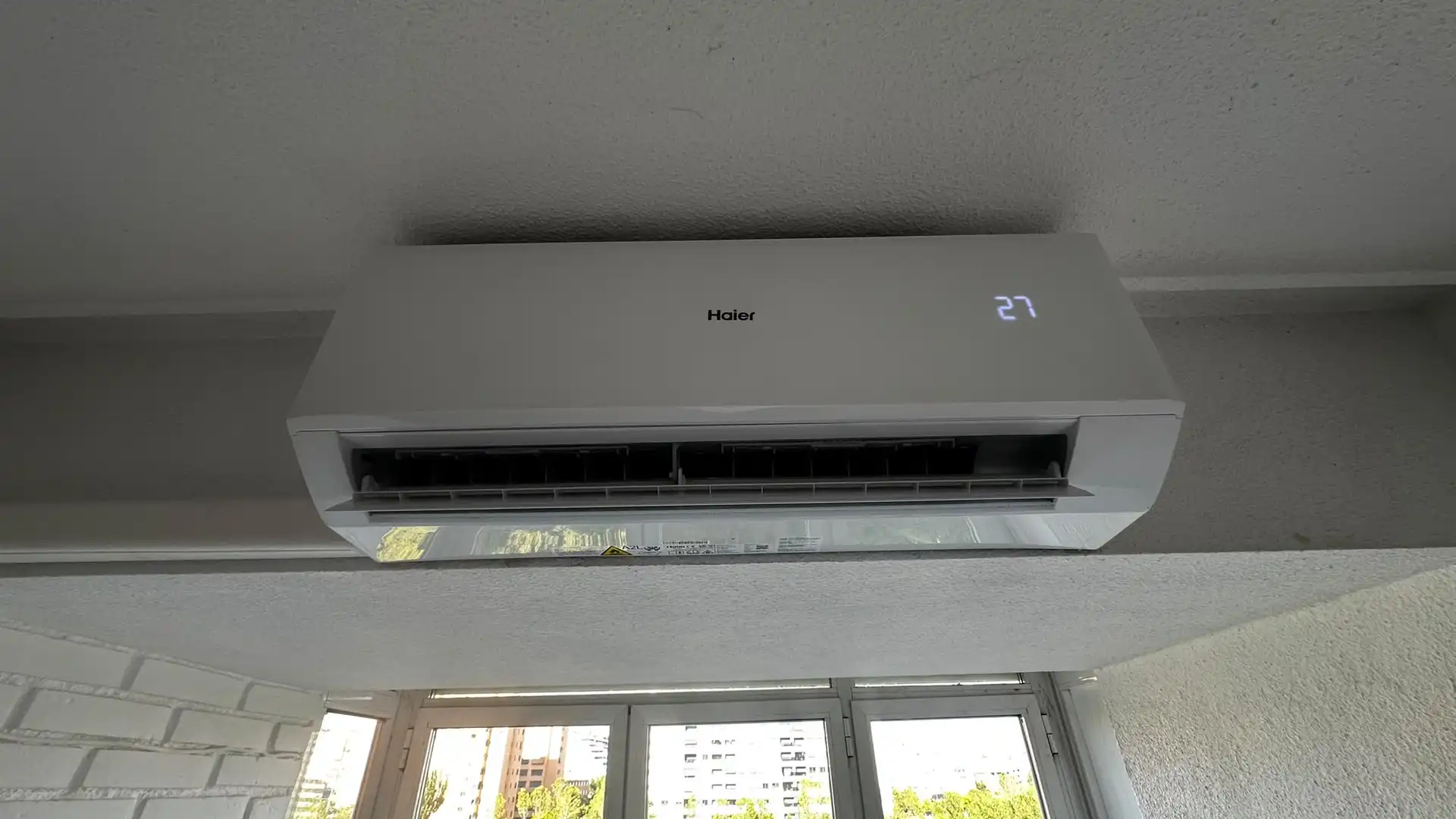Balcony of Flat for rent in Madrid  with Heating