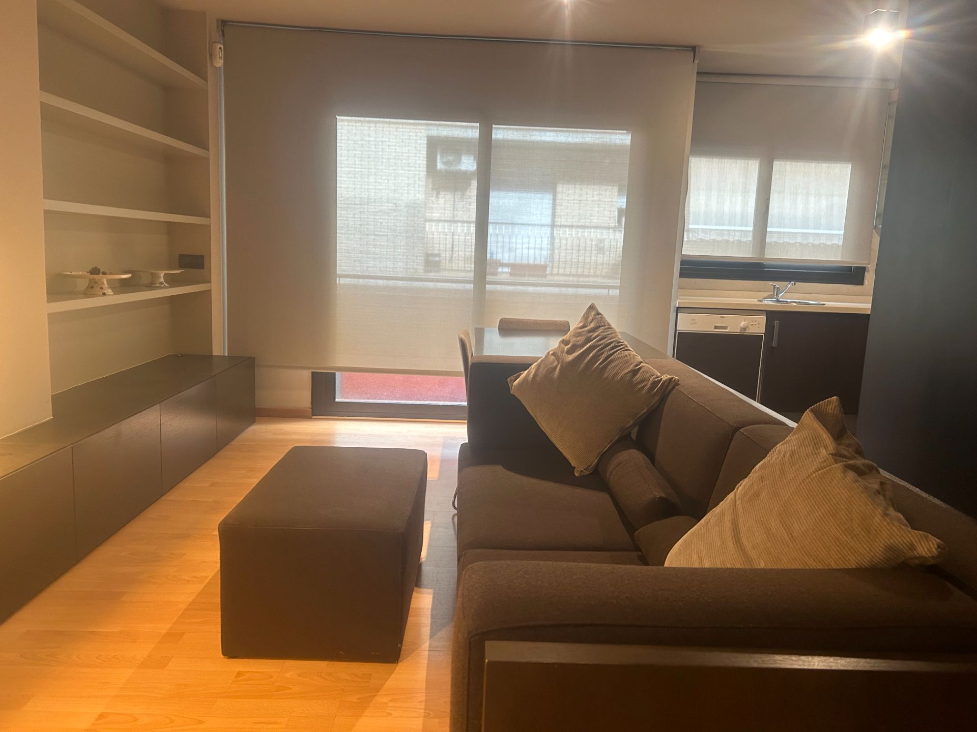 Sala d'estar de Pis en venda en Manresa amb Aire condicionat, Calefacció i Parquet