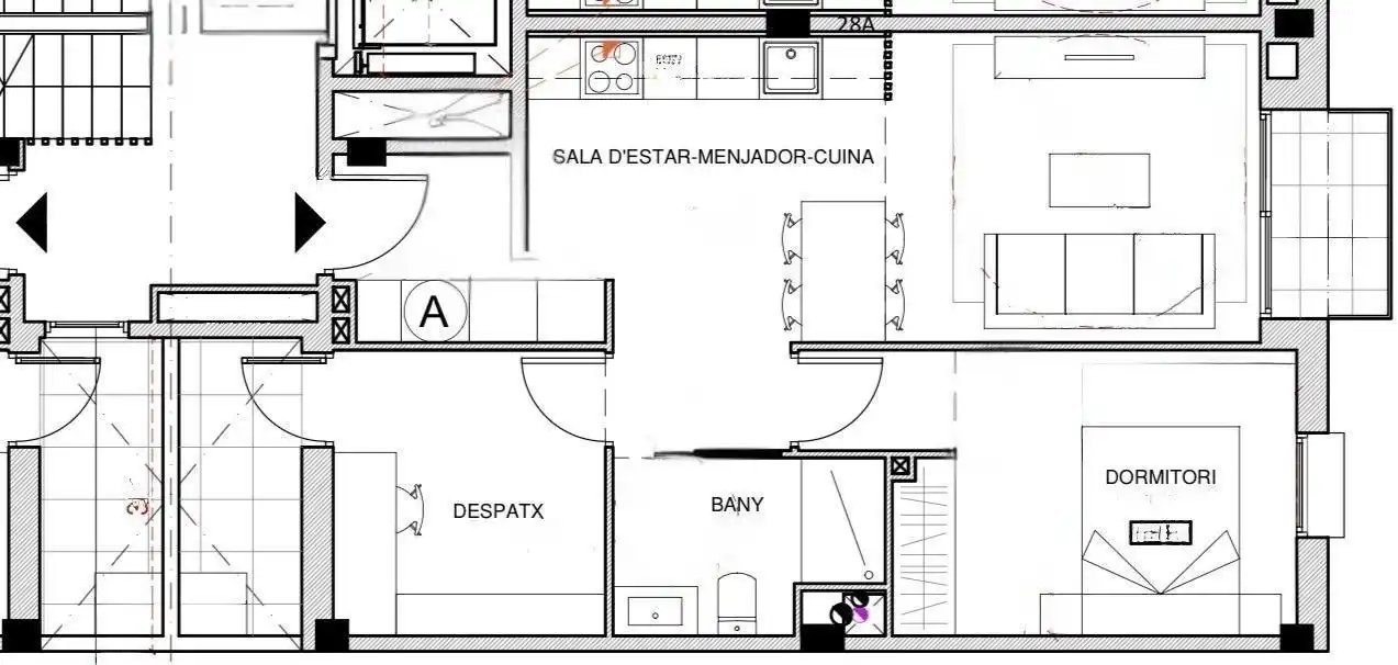 Piso en venta en Sant Boi de Llobregat con Aire acondicionado, Calefacción y Trastero