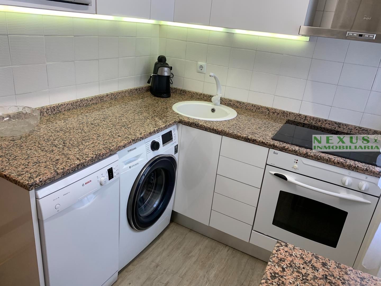 Kitchen of Apartment to rent in Cáceres Capital  with Air Conditioner, Heating and Terrace