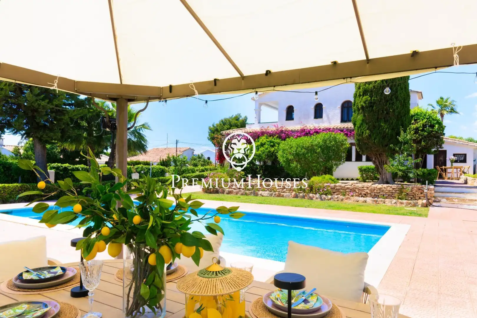 Terraza de Casa o chalet de alquiler en Cunit con Aire acondicionado, Calefacción y Jardín privado
