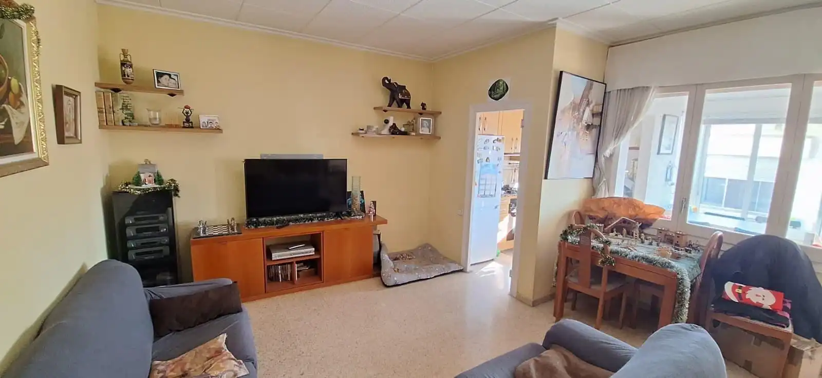 Sala d'estar de Casa o xalet en venda en Sabadell amb Aire condicionat, Jardí privat i Terrassa