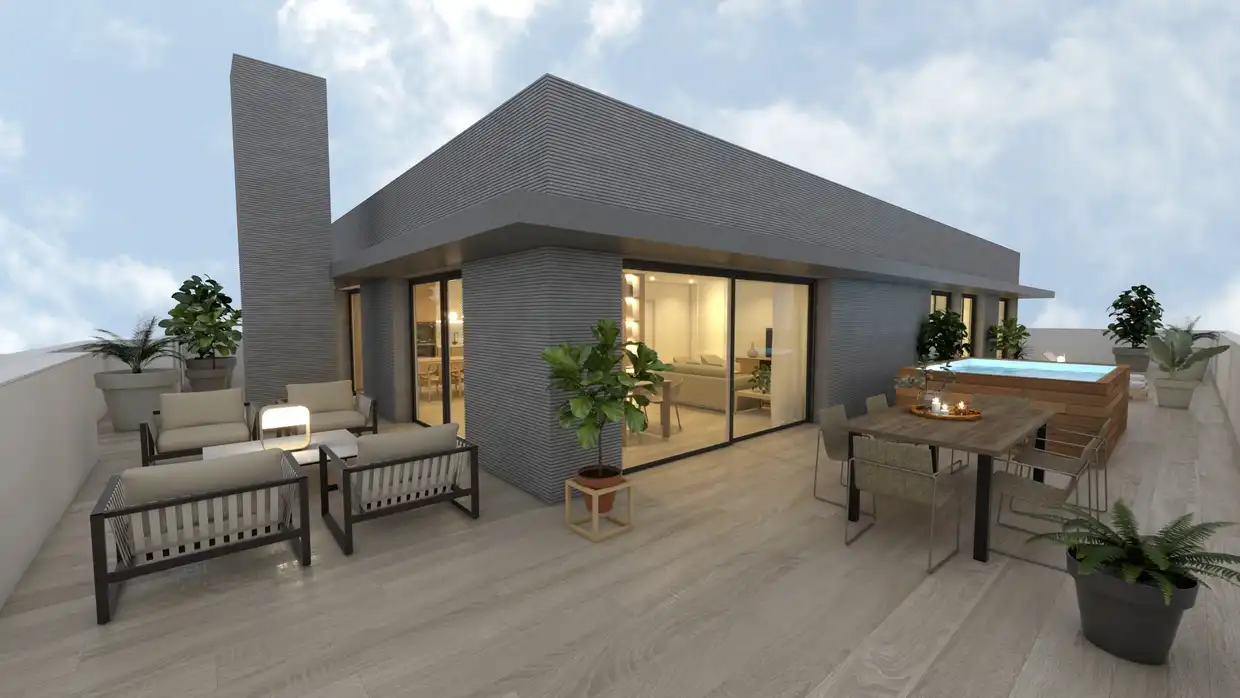 Terrace of Attic for sale in Murcia  with Air Conditioner, Terrace and Storage room
