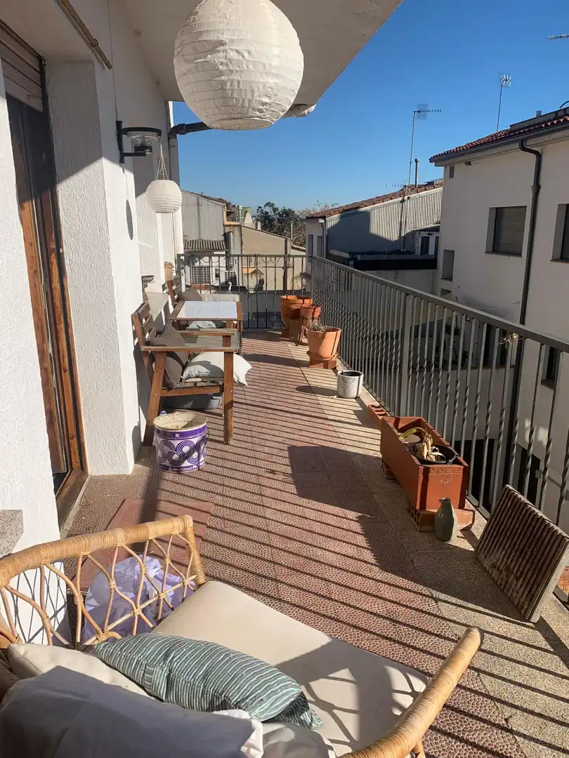 Balcony of Flat for rent in Sant Celoni  with Heating