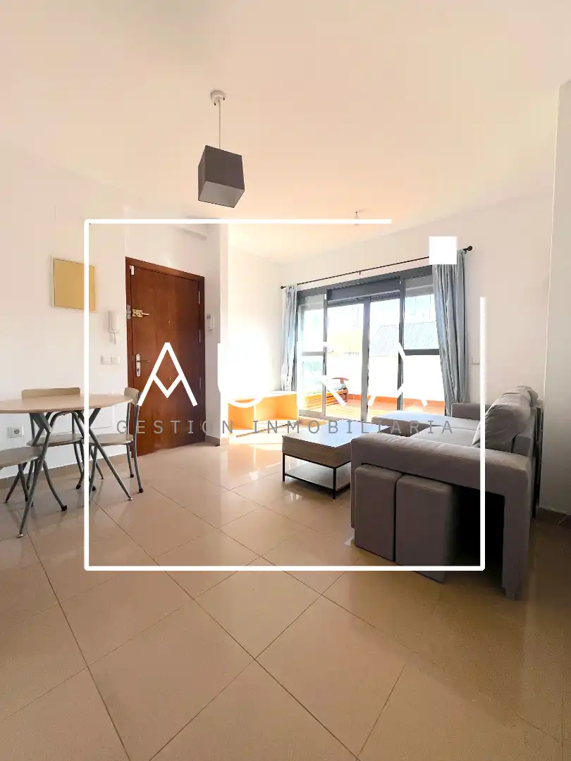 Living room of Attic for sale in  Huelva Capital  with Terrace and Furnished