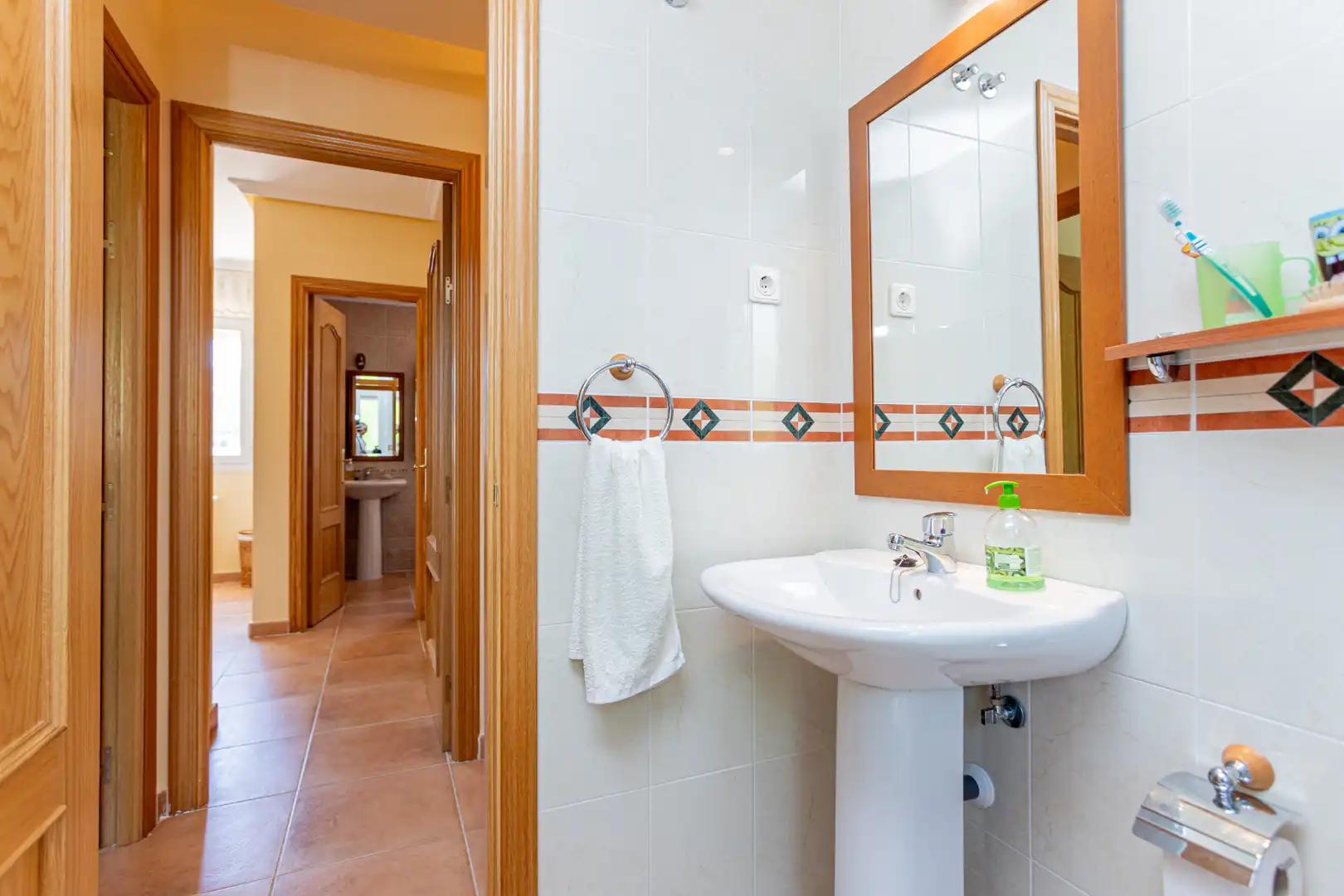 Bathroom of Detached homes for sale in Moralzarzal  with Heating, Furnished and Oven