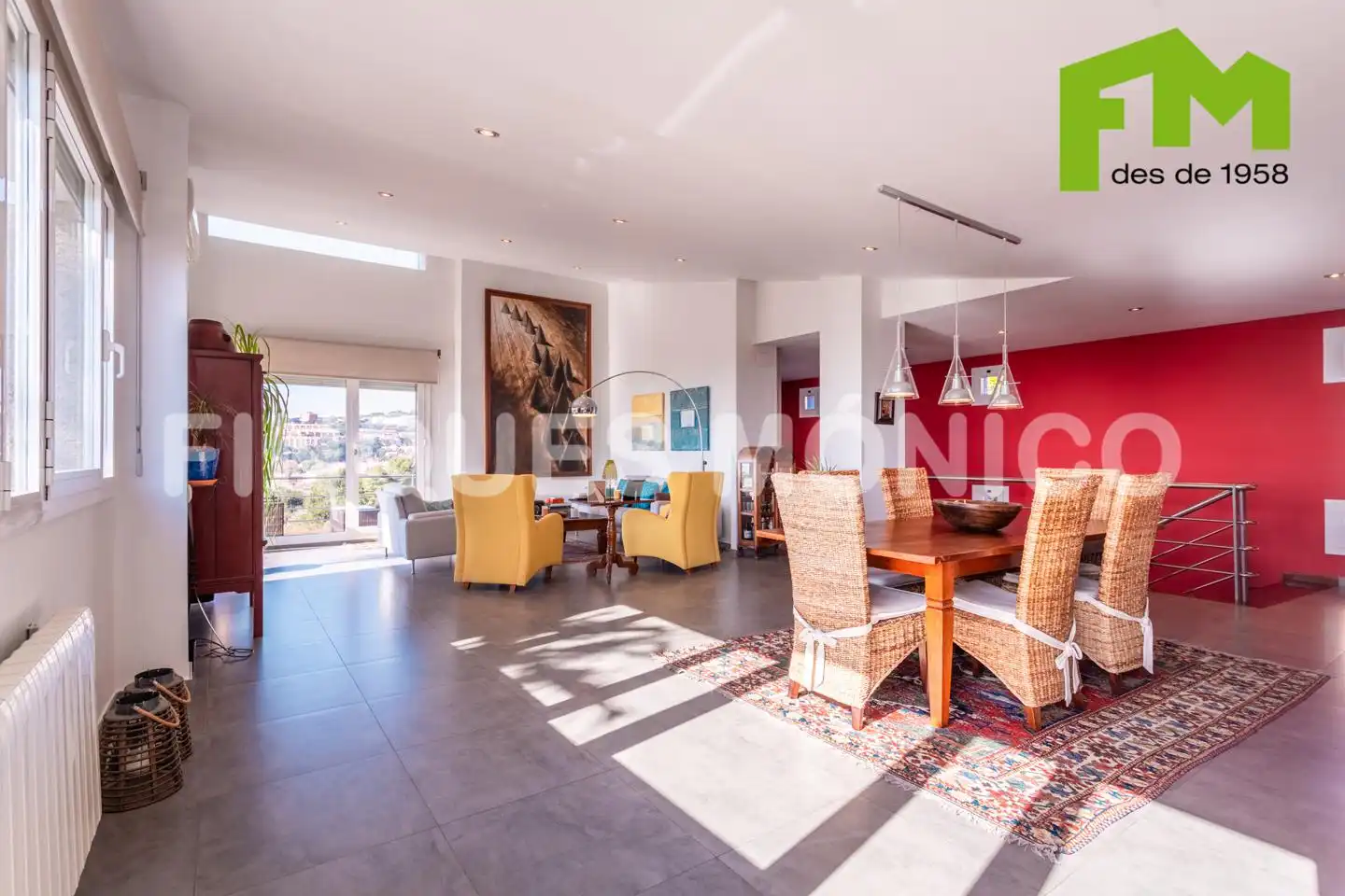 Sala d'estar de Casa o xalet de lloguer en Teià amb Aire condicionat, Calefacció i Jardí privat