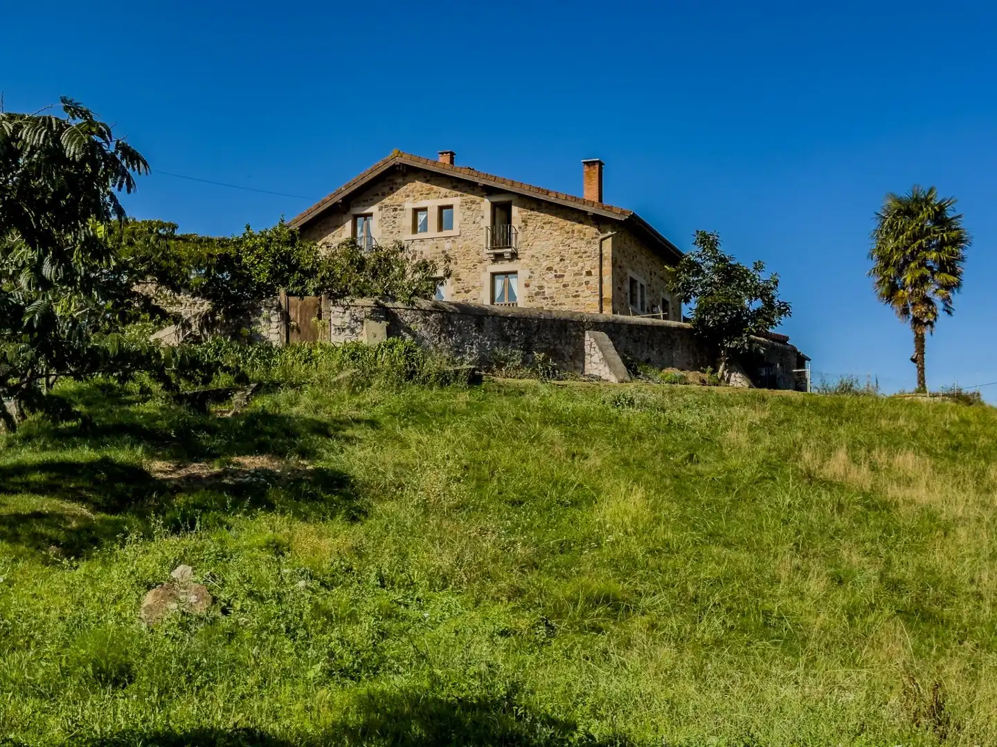 Vista exterior de Casa o xalet en venda en Polanco amb Calefacció, Jardí privat i Terrassa