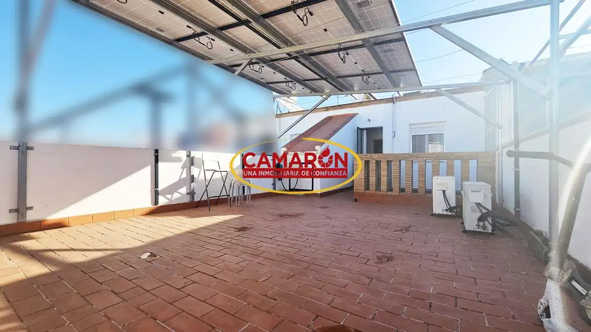 Terraza de Casa adosada en venta en La Puebla del Río