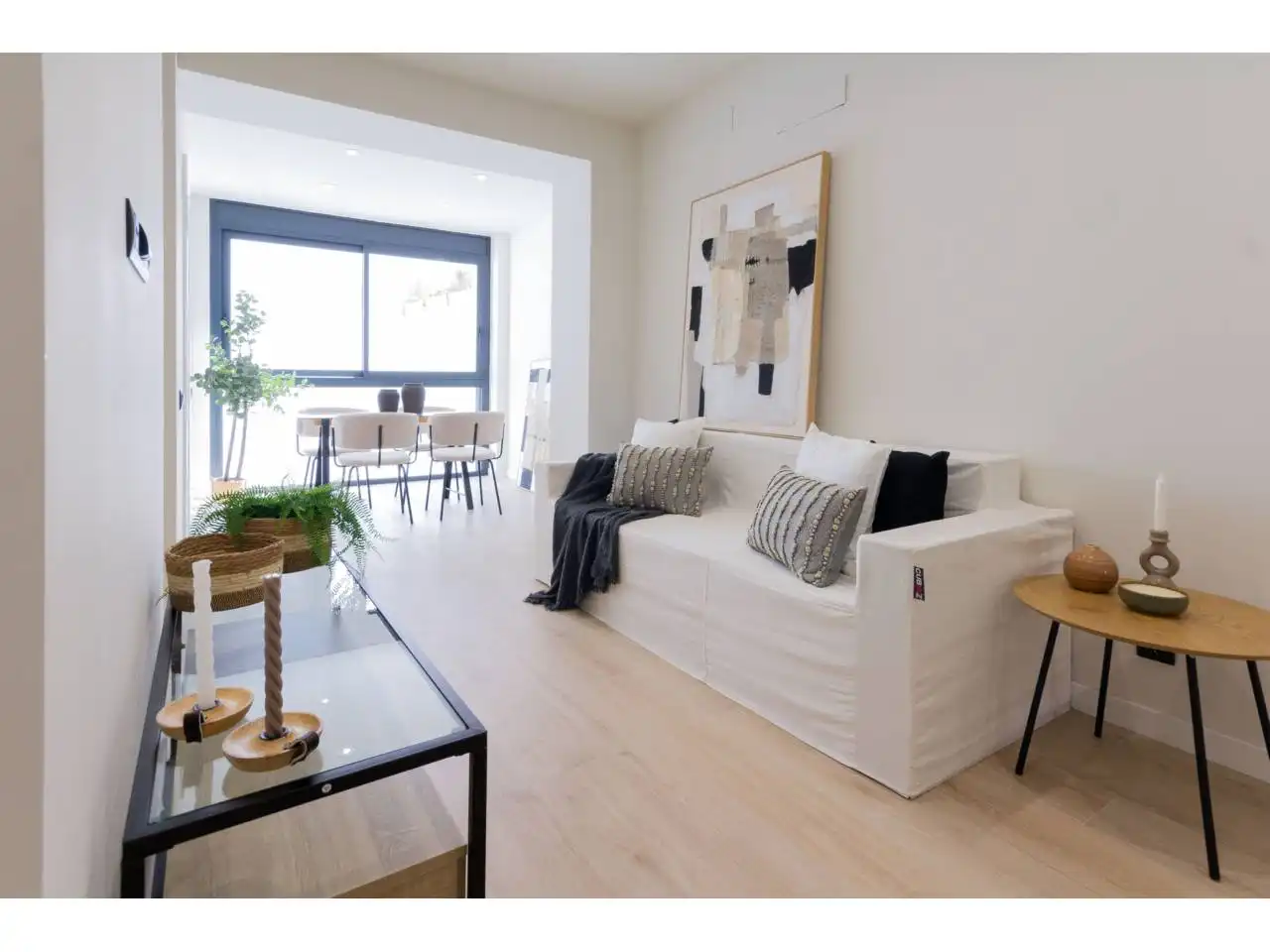 Sala de estar de Dúplex en venta en Terrassa con Aire acondicionado, Calefacción y Terraza