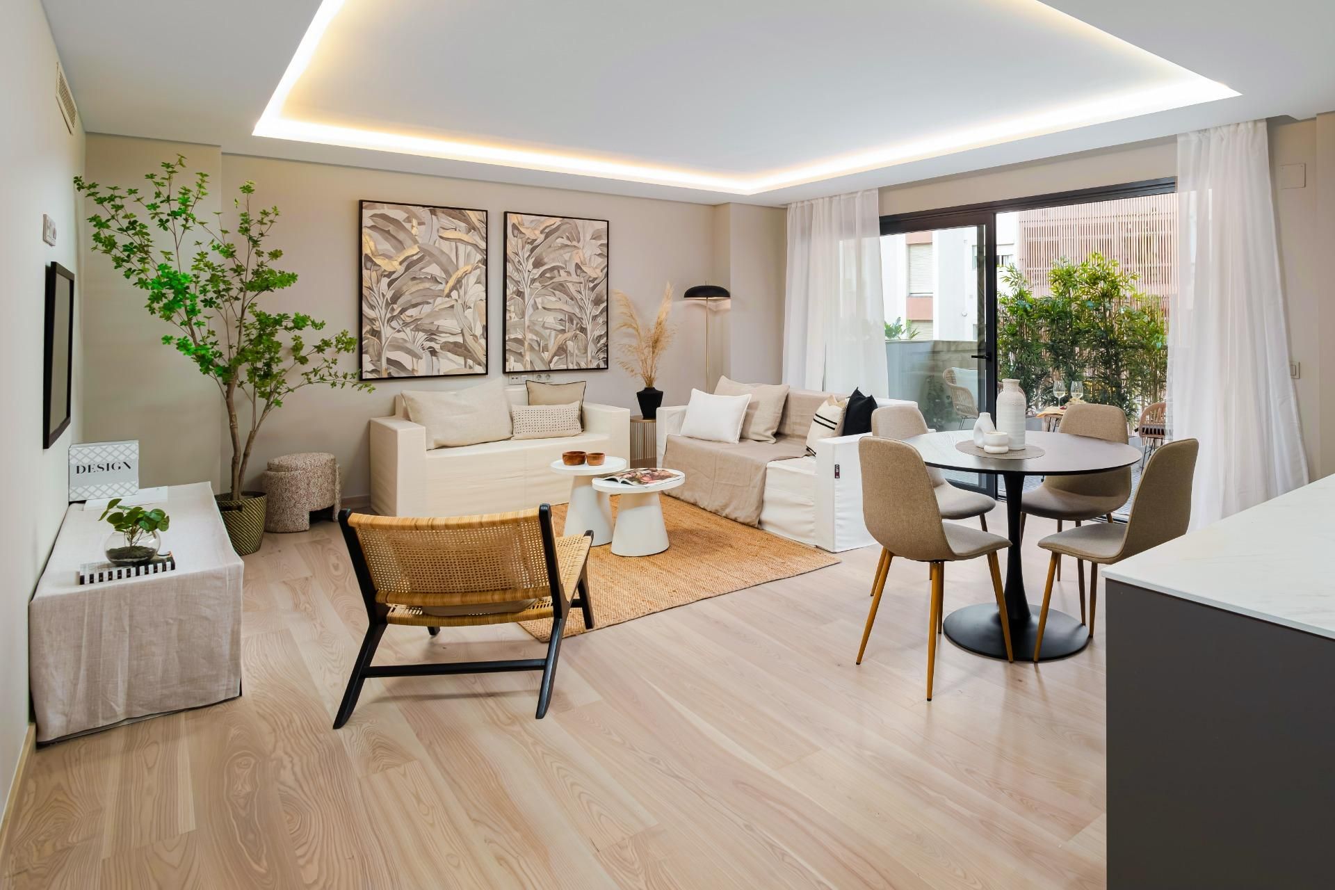 Sala d'estar de Apartament en venda en Málaga Capital amb Aire condicionat, Calefacció i Terrassa