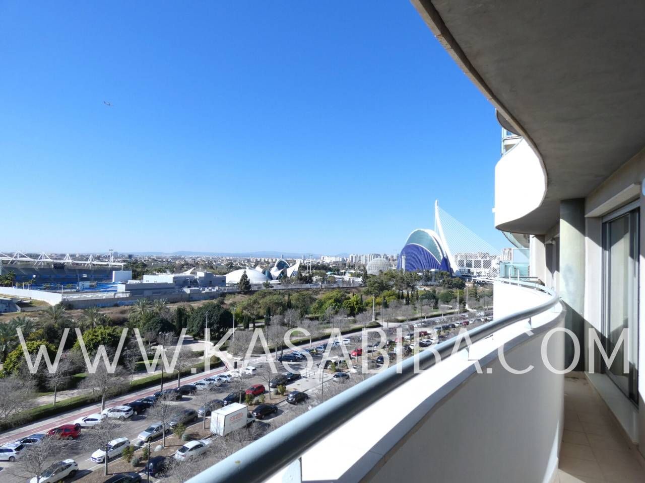 Vista exterior de Pis de lloguer en  Valencia Capital amb Aire condicionat, Calefacció i Moblat