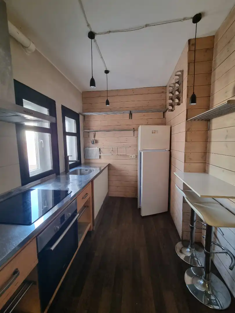 Cocina de Apartamento en venta en Soria Capital  con Calefacción, Amueblado y Balcón