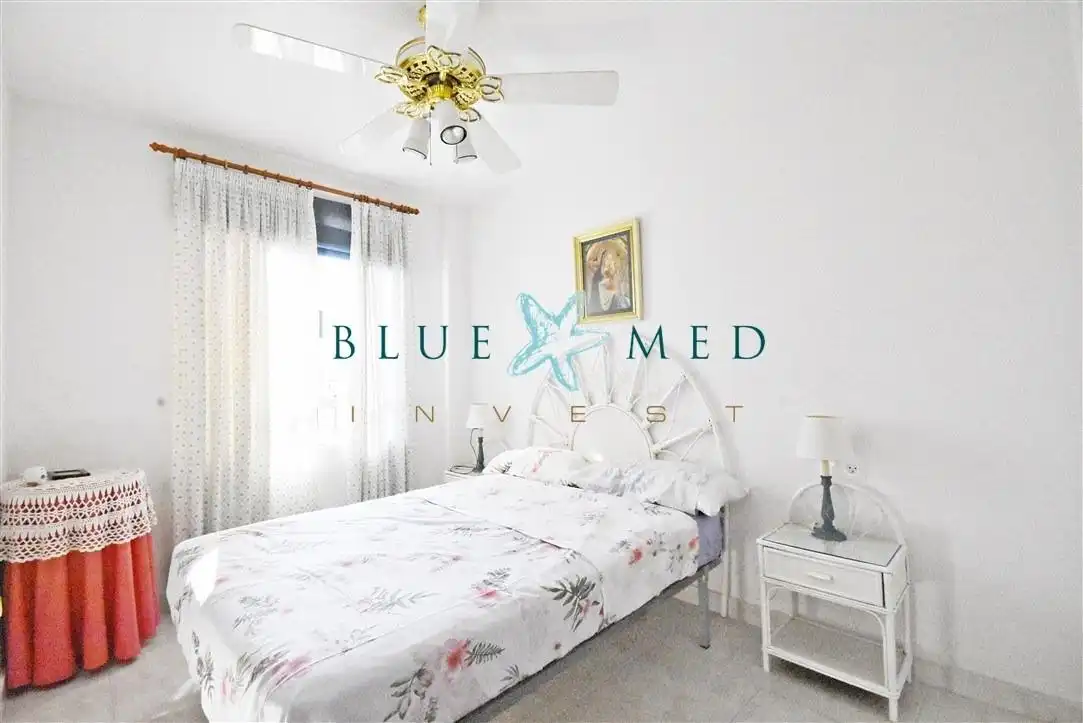 Schlafzimmer von Wohnung zum Verkauf in Mazarrón mit Privatgarten, Terrasse und Möbliert